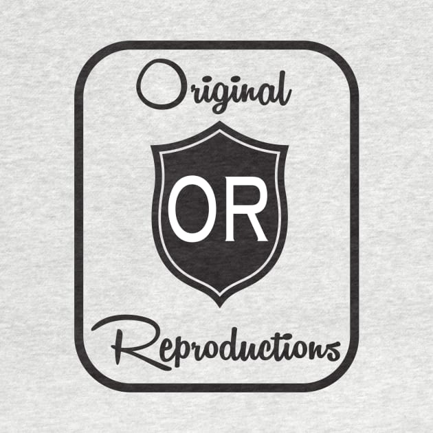 Original Reproductions - Square Logo by MikeCCD